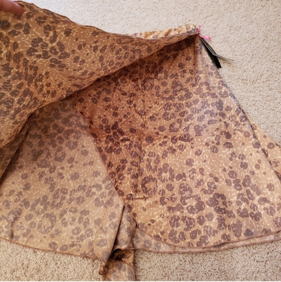 Pierre Cardin Vintage Animal Print Skirt Size 8 NWT - Picture 14 of 16